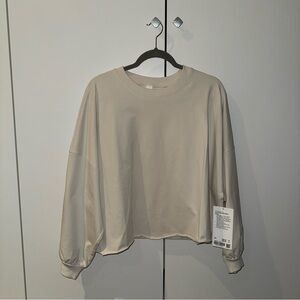 Lululemon Beige Sweatshirt